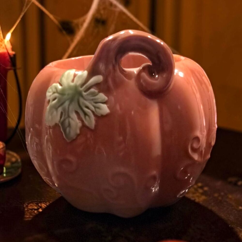 Yankee Candle Large Scenterpiece Fall Pumpkin Meltcup Warmer Retired